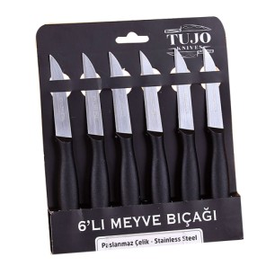 TUJO MEYVE BIÇAĞI 6'LI - TUJO