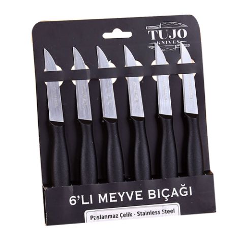 TUJO MEYVE BIÇAĞI 6'LI - 1