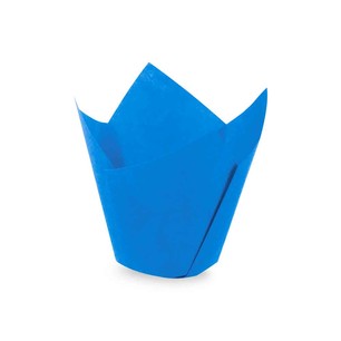 TULİP KEK KALIBI MAVİ 200 ADET - DACA AMBALAJ