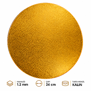 TURTA MENDİLİ 12 MM KALIN 24 CM 3 LÜ (ALTIN-BEYAZ-GÜMÜŞ) - GOLD SÜSLEME