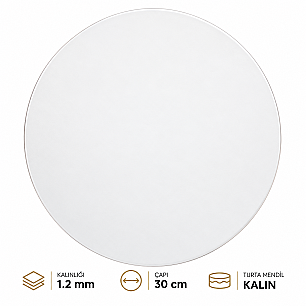 TURTA MENDİLİ 12 MM KALIN 30 CM 3 LÜ (ALTIN-BEYAZ-GÜMÜŞ) - 5