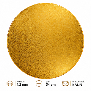 TURTA MENDİLİ 12 MM KALIN 34 CM 3 LÜ (ALTIN-BEYAZ-GÜMÜŞ) - DİĞER