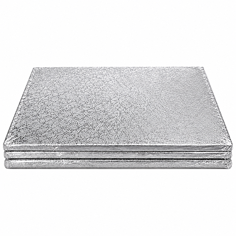 TURTA MENDİLİ 5 MM KALIN KARE 20*20 CM 3 LÜ (ALTIN-BEYAZ-GÜMÜŞ) - 6