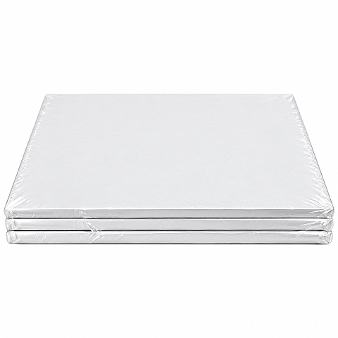 TURTA MENDİLİ 5 MM KALIN KARE 24*24 CM 3 LÜ (ALTIN-BEYAZ-GÜMÜŞ) - 4