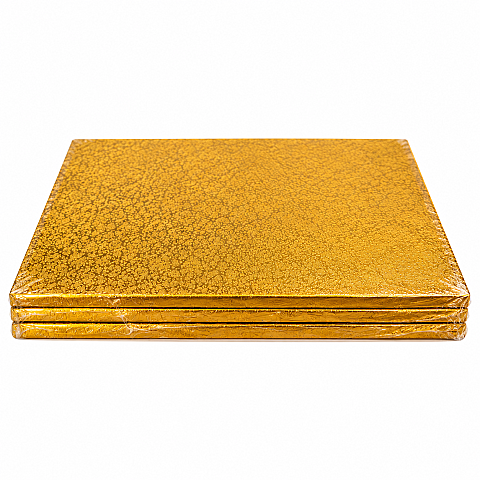TURTA MENDİLİ 5 MM KALIN KARE 24*24 CM 3 LÜ (ALTIN-BEYAZ-GÜMÜŞ) - 2