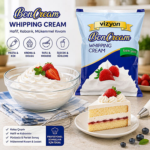 VİZYON BONCREAM TOZ ŞANTİ 1 KG - 2