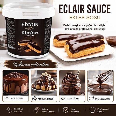 VİZYON EKLER SOSU SİYAH 6 KG - 2