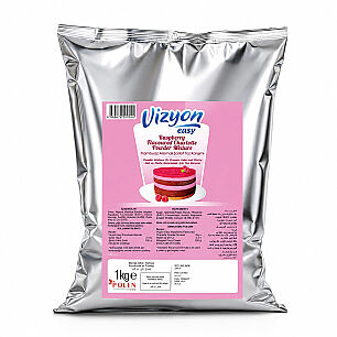 VİZYON FRAMBUAZLI ŞARLOT TOZU 1 KG - VİZYON
