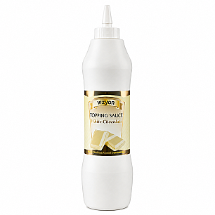 VİZYON TOPPİNG SOS BEYAZ ÇİKOLATA AROMALI 1 KG - VİZYON