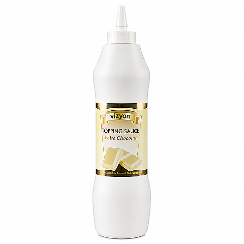 VİZYON TOPPİNG SOS BEYAZ ÇİKOLATA AROMALI 1 KG - 1