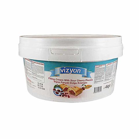 VİZYON VİŞNE PARÇACIKLI DOLGU 4 KG
