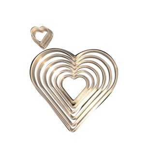 VOLOVAN POLİETİLEN KALP DÜZ SET - 