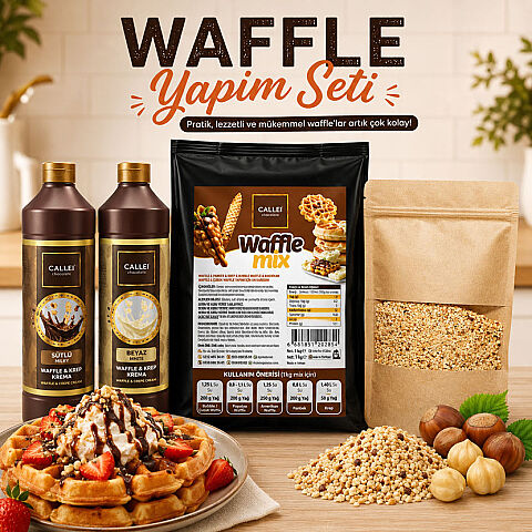 WAFFLE YAPIM SETİ - 1