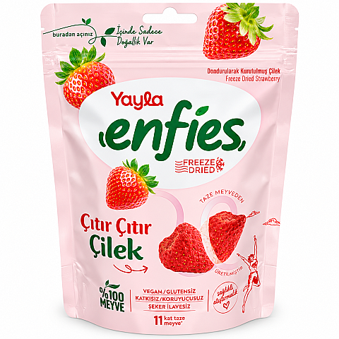 YAYLA ENFİES KURUTULMUŞ ÇİLEK 15 GR - 1